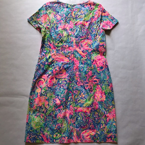 Lilly Pulitzer Coralynn Shift Dress Multi Pop Up 60 Animals - Picture 13 of 13